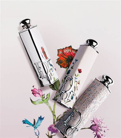 dior flower lipstick case|Dior limited edition lipstick case.